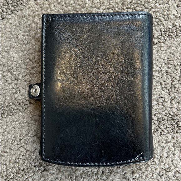 Franklin Covey Black Leather Wallet - Picture 5 of 5